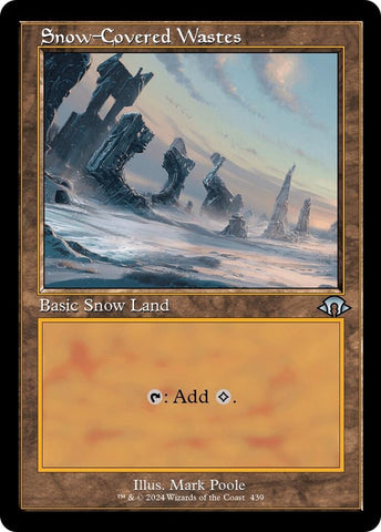 Image for Snow-Covered Wastes (Retro Frame) (439) [Modern Horizons 3]