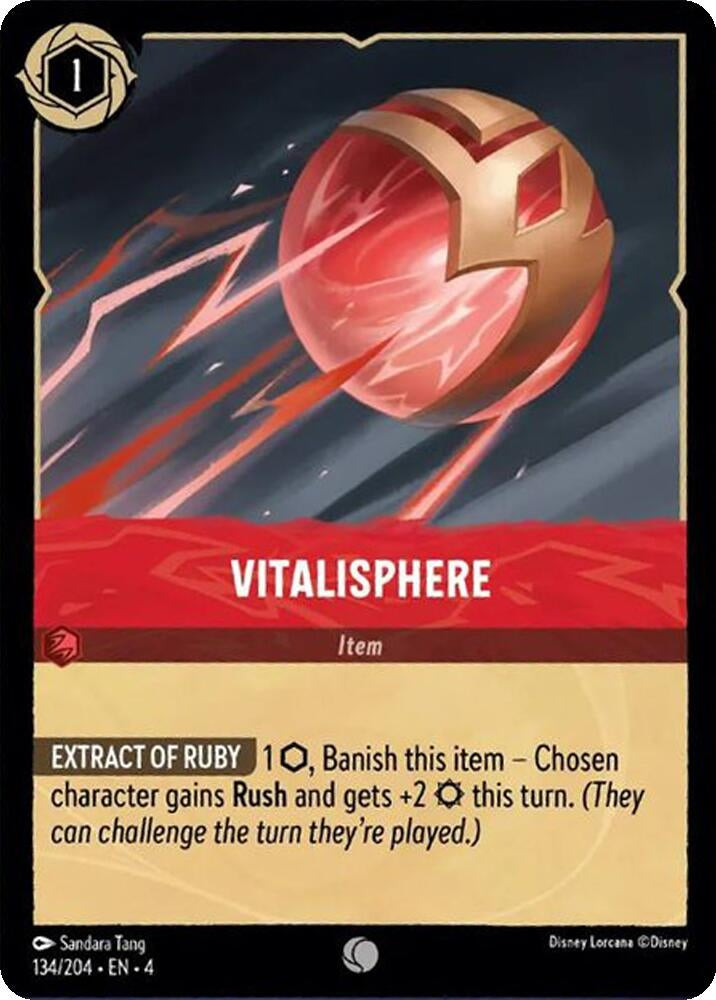 Image for Vitalisphere (134/204) - Disney Lorcana