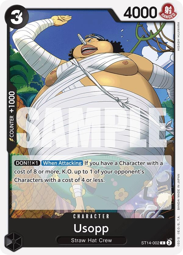 Image for Usopp (ST14-002) - One Piece Card Game