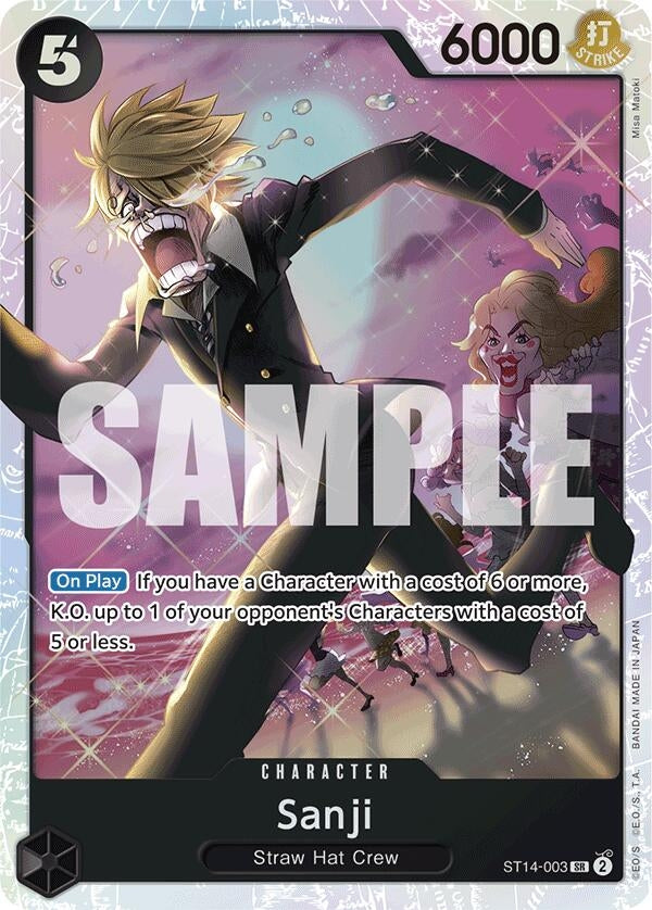 Image for Sanji (ST14-003) - One Piece Card Game