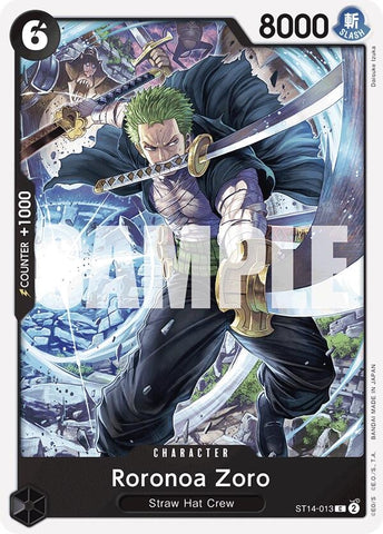 Image for Roronoa Zoro (ST14-013) (ST-14) - One Piece Card Game
