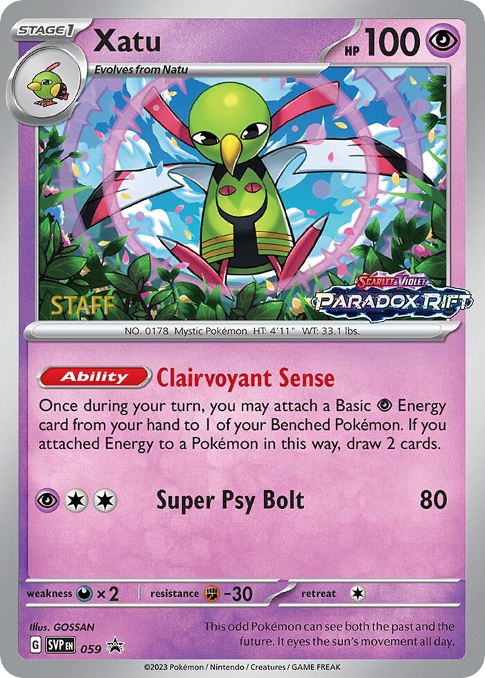 Image for Xatu - 059 (Prerelease) [Staff] (059) (SVP)