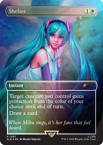 Image for Shelter (Rainbow Foil) (1587) [Secret Lair Drop Series]