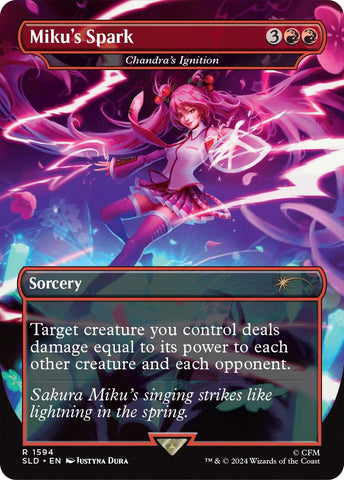 Image for Miku's Spark - Chandra's Ignition (1594) [Secret Lair Drop Series]