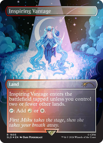Image for Inspiring Vantage (1605) (Rainbow Foil) (1605) [Secret Lair Drop Series]
