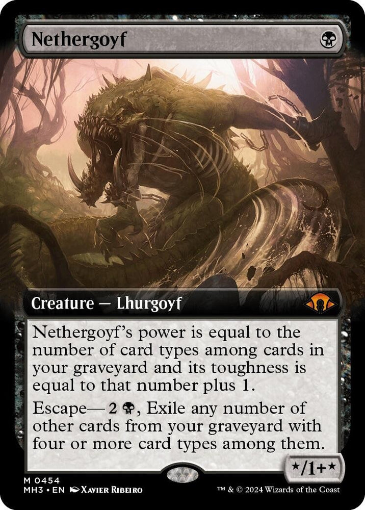 Image for Nethergoyf (Extended Art) (454) [Modern Horizons 3]