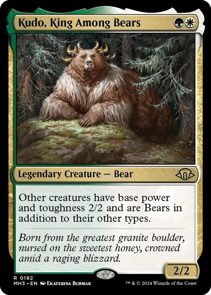 Image for Kudo, King Among Bears (192) [Modern Horizons 3]