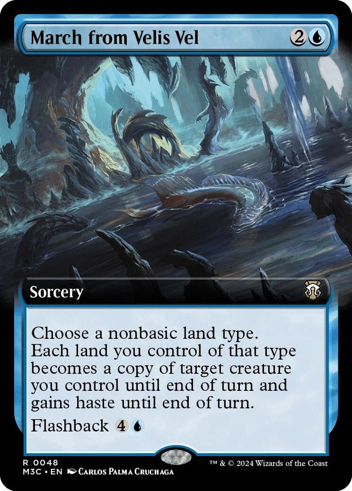 Image for March from Velis Vel (Extended Art) (48) [Commander: Modern Horizons 3]