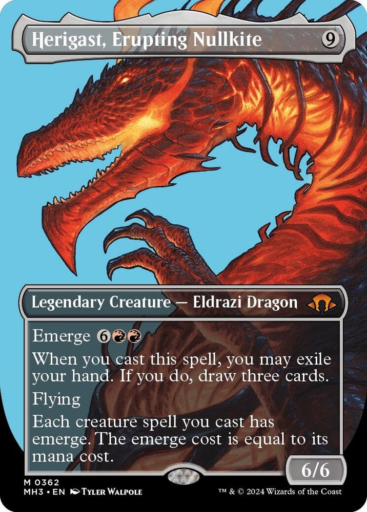 Image for Herigast, Erupting Nullkite (Borderless) (362) [Modern Horizons 3]