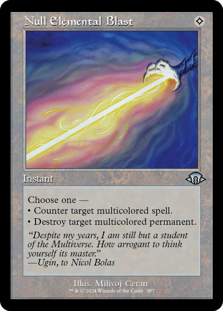 Image for Null Elemental Blast (Retro Frame) (387) [Modern Horizons 3]