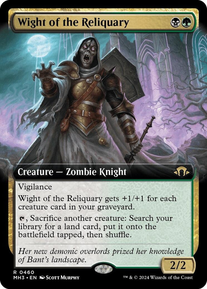 Image for Wight of the Reliquary (Extended Art) (460) [Modern Horizons 3]