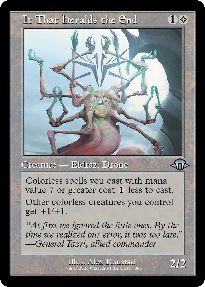 Image for It That Heralds the End (Retro Frame) (385) [Modern Horizons 3]