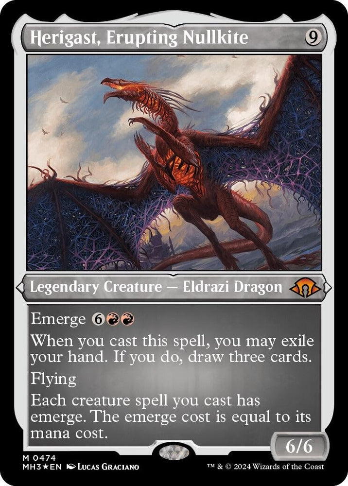 Image for Herigast, Erupting Nullkite (Foil Etched) (474) [Modern Horizons 3]