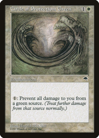 Image for Circle of Protection: Green (10) [Tempest]