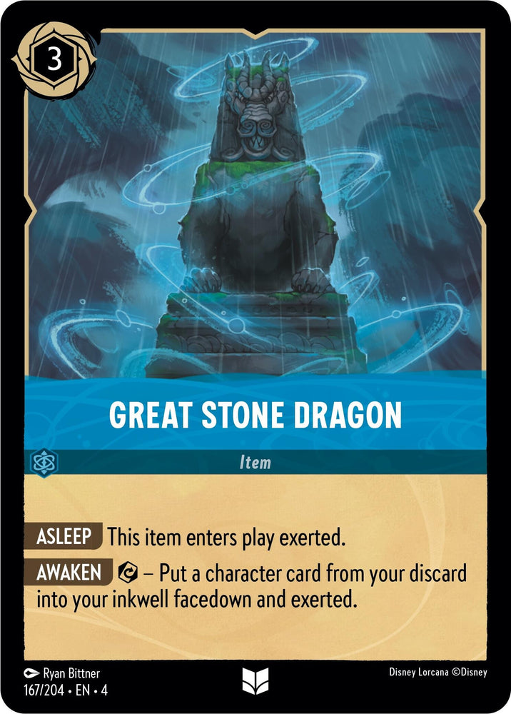 Image for Great Stone Dragon (167/204) [Ursula's Return]
