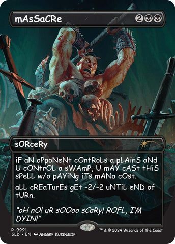 Image for mAsSaCRe (9991) [Secret Lair Drop Series]