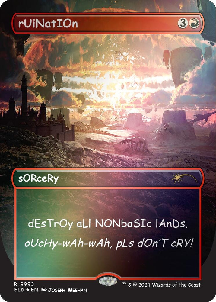 Image for rUiNatIOn (Rainbow Foil) (9993) [Secret Lair Drop Series]