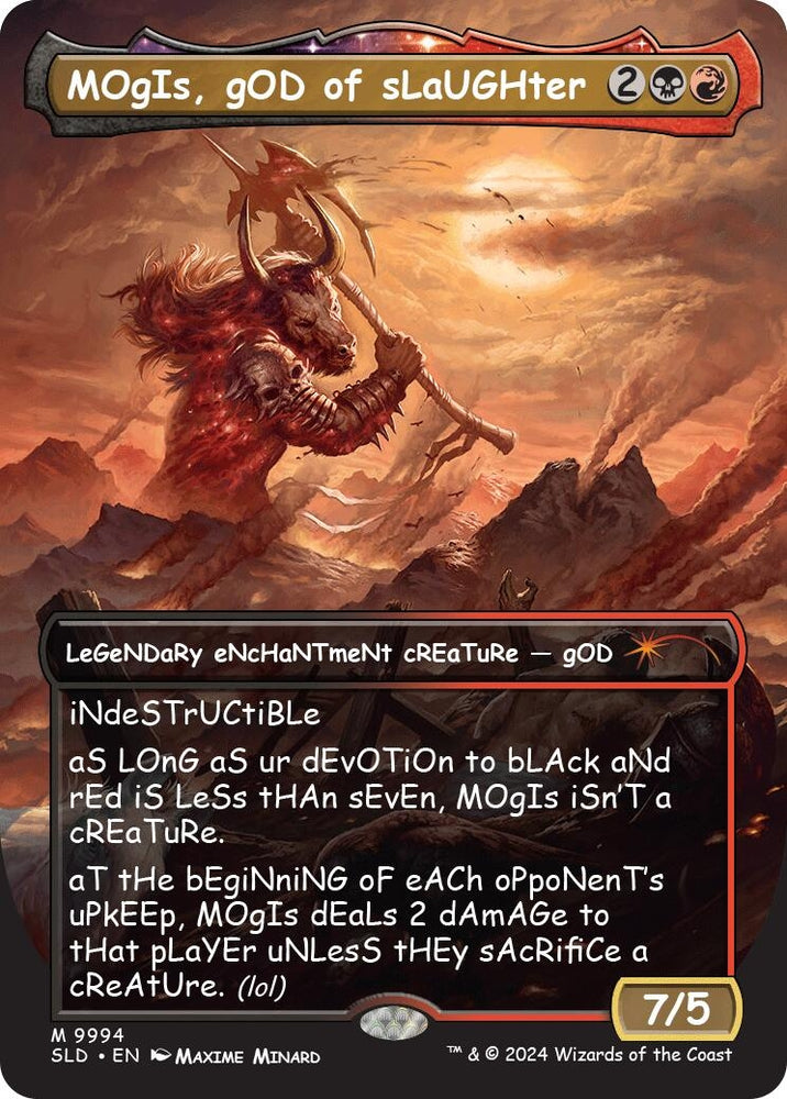 Image for MOgIs, gOD of sLaUGHter (9994) (9994) [Secret Lair Drop Series]