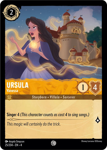 Image for Ursula - Vanessa (25/204) - Disney Lorcana