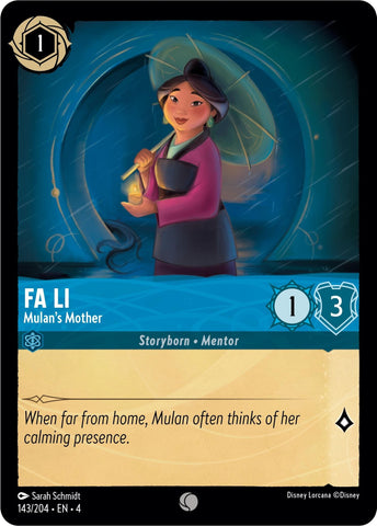 Image for Fa Li - Mulan's Mother (143/204) [Ursula's Return]