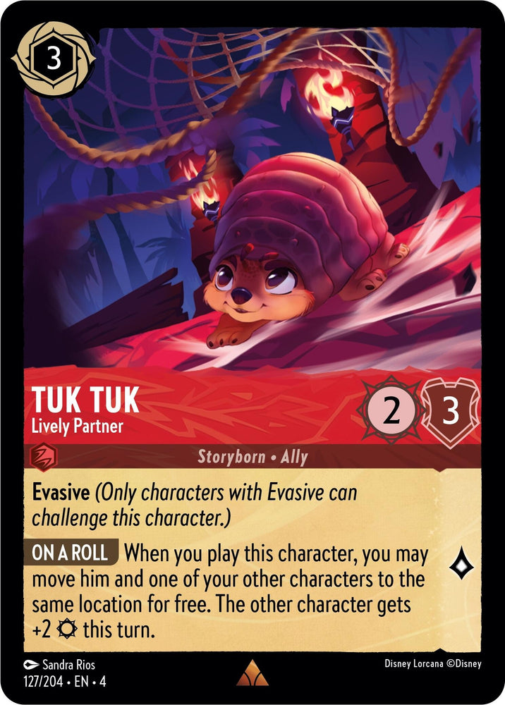 Image for Tuk Tuk - Lively Partner (127/204) - Disney Lorcana