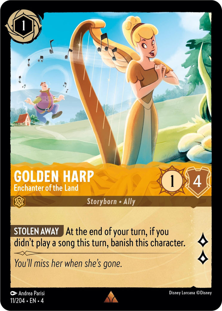 Image for Golden Harp - Enchanter of the Land (11/204) [Ursula's Return]