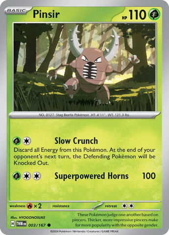 Image for Pinsir (003/167) - Pokemon