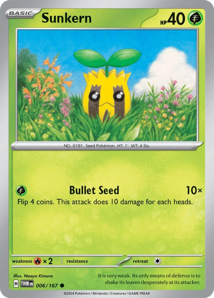 Image for Sunkern (006/167) (TWM)