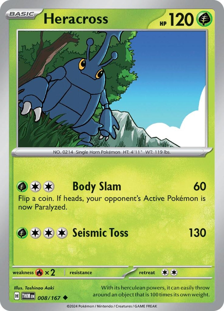 Image for Heracross (008/167) (TWM)