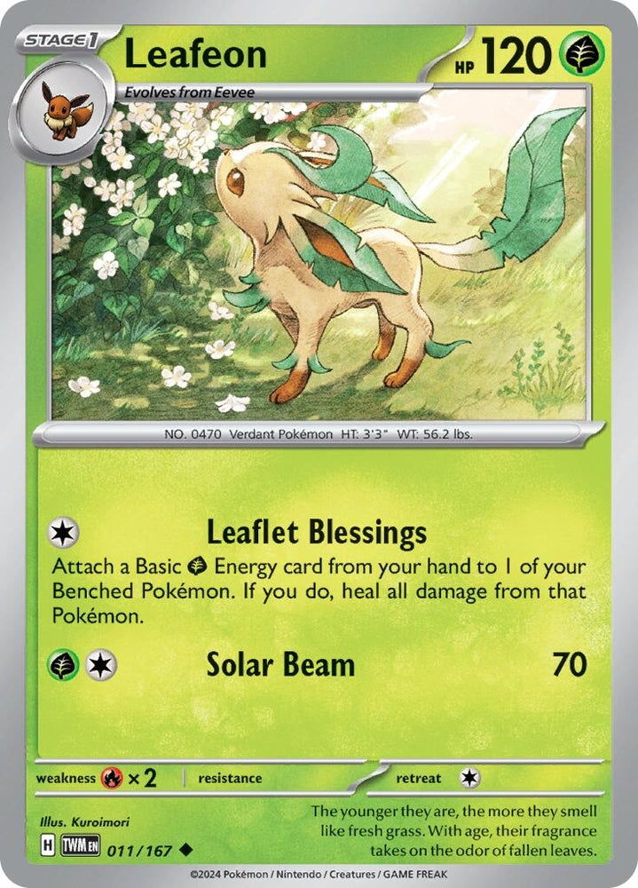 Image for Leafeon (011/167) (TWM)