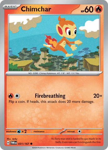 Image for Chimchar (031/167) (TWM)