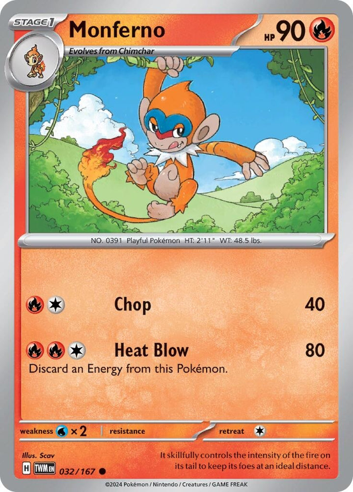 Image for Monferno (032/167) (TWM)