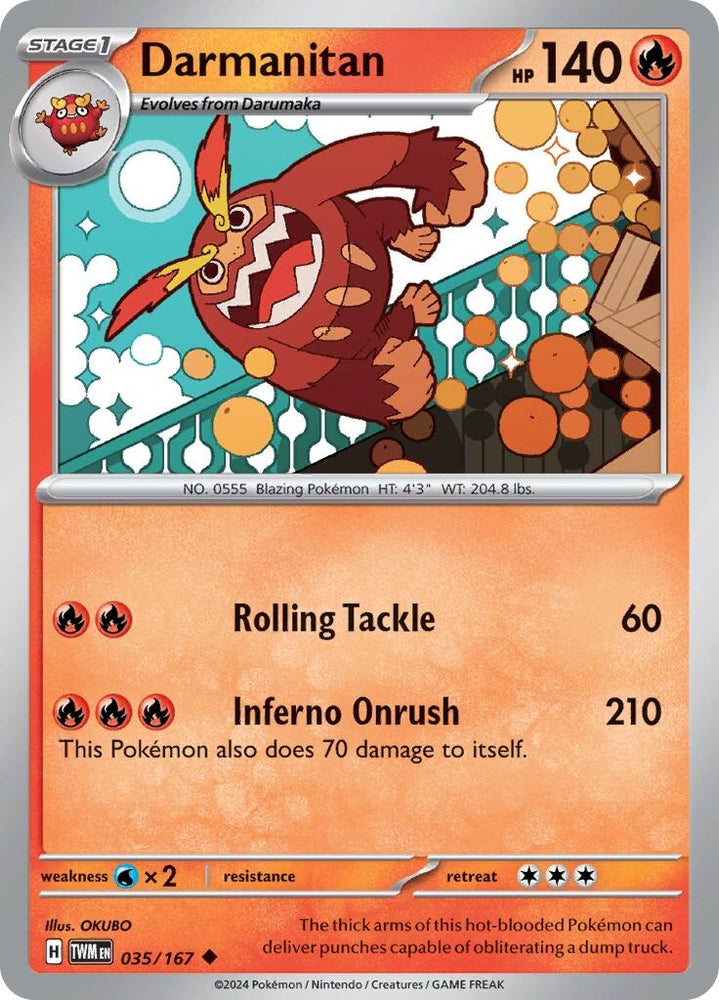 Image for Darmanitan (035/167) (TWM)