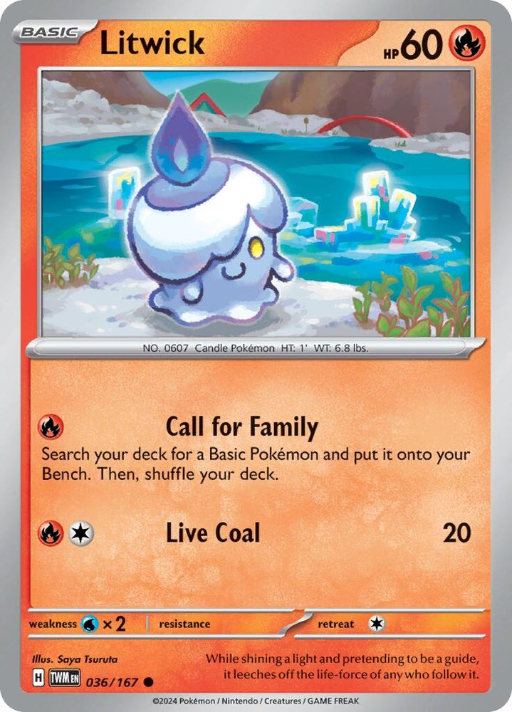 Image for Litwick (036/167) (TWM)