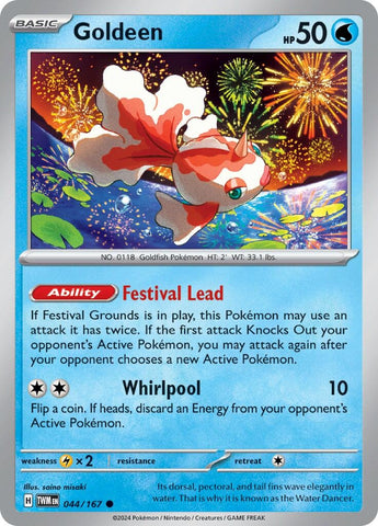 Image for Goldeen (044/167) (TWM)