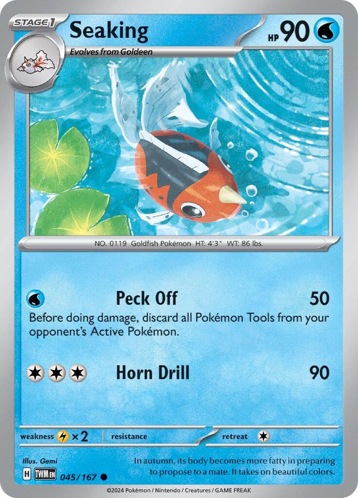 Image for Seaking (045/167) (TWM)