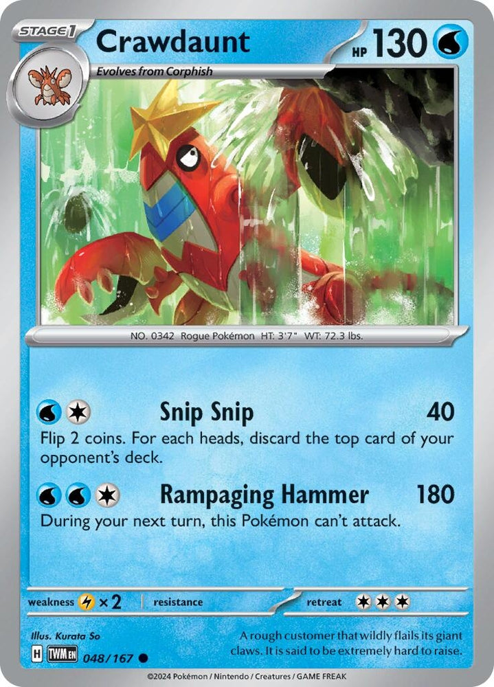 Image for Crawdaunt (048/167) (TWM)