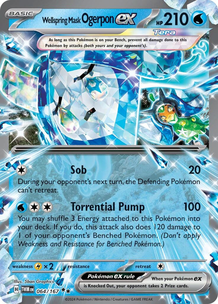Image for Wellspring Mask Ogerpon ex - 064/167 (064/167) (TWM)
