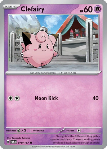 Image for Clefairy (078/167) (TWM)