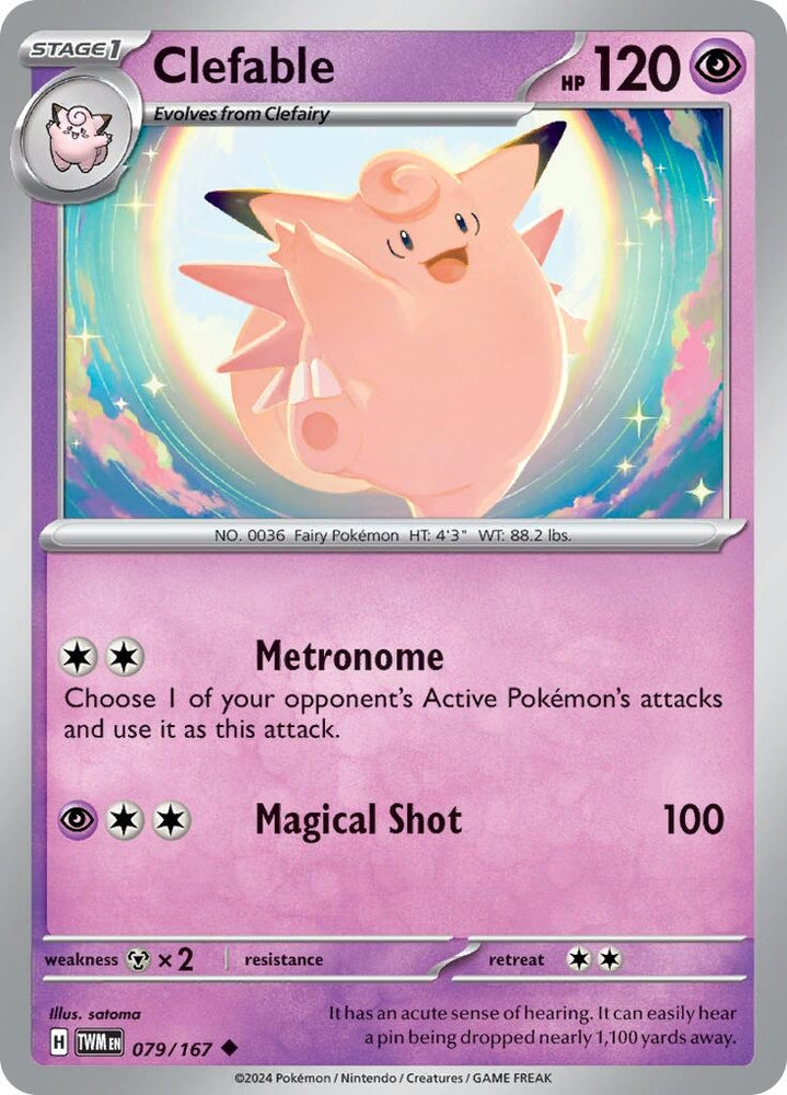 Image for Clefable (079/167) (TWM)