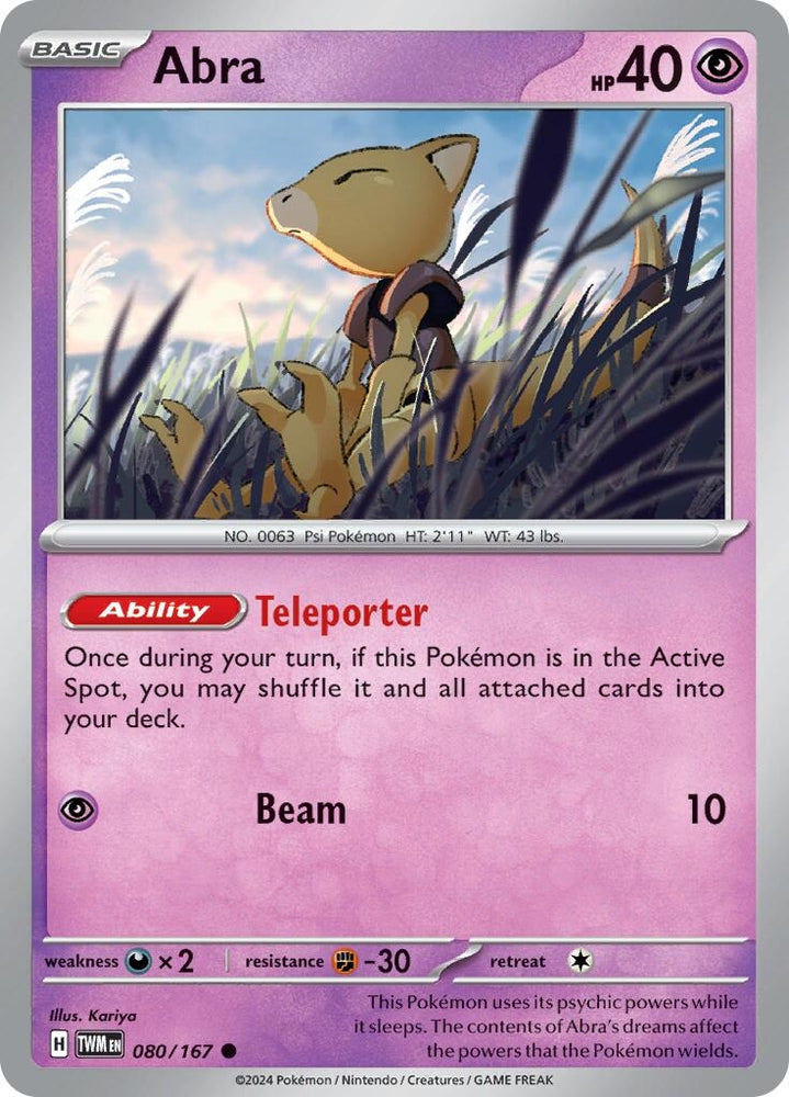 Image for Abra (080/167) (TWM)