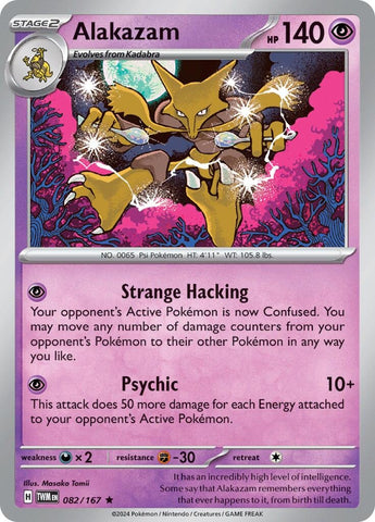 Image for Alakazam (082/167) (TWM)