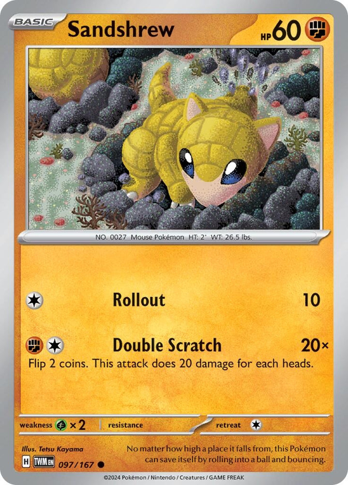 Image for Sandshrew (097/167) (TWM)