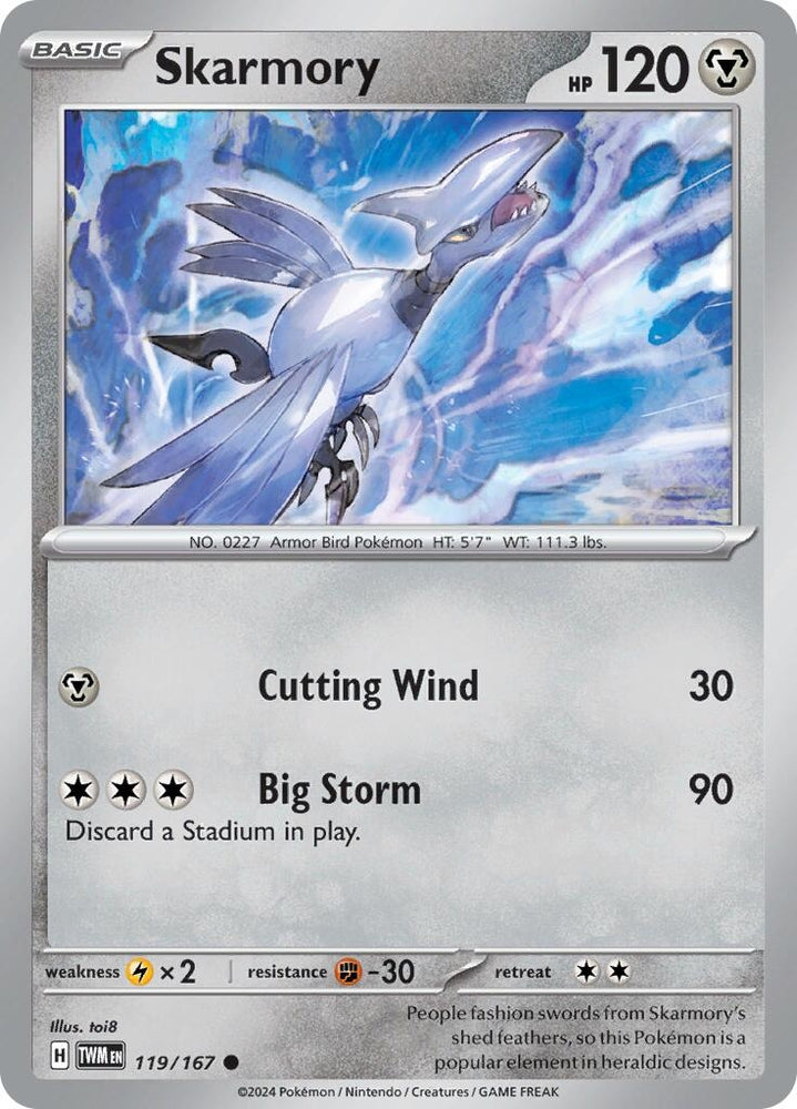 Image for Skarmory (119/167) (TWM)