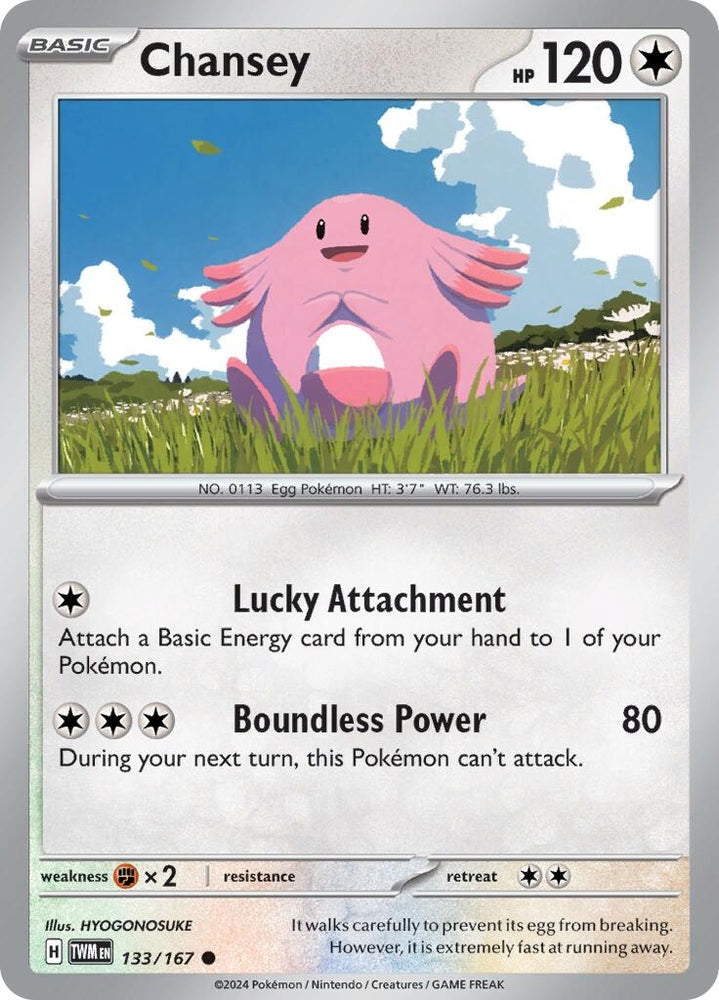 Image for Chansey - 133/167 (133/167) (TWM)