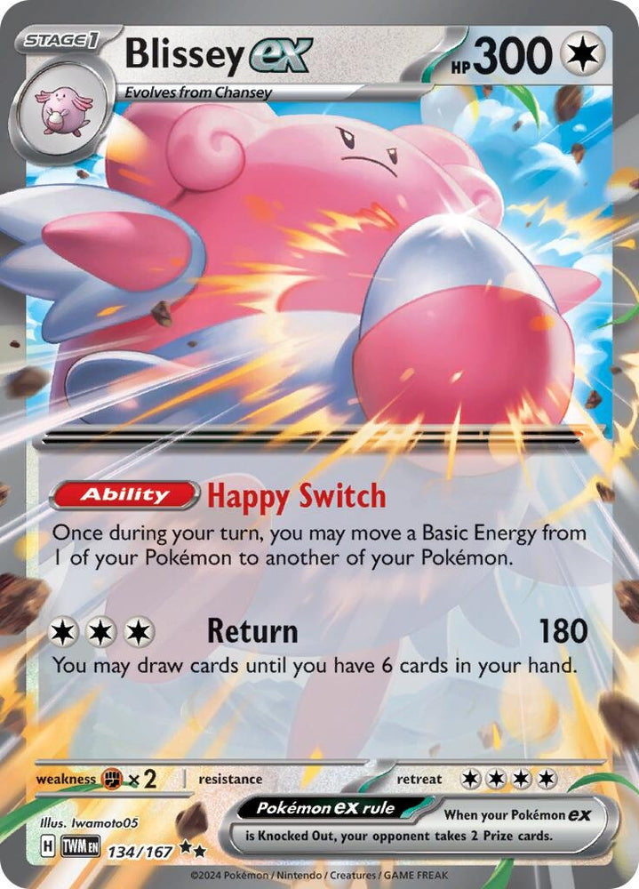 Image for Blissey ex - 134/167 (134/167) (TWM)