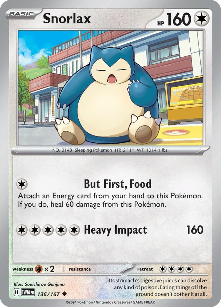 Image for Snorlax (136/167) (TWM)