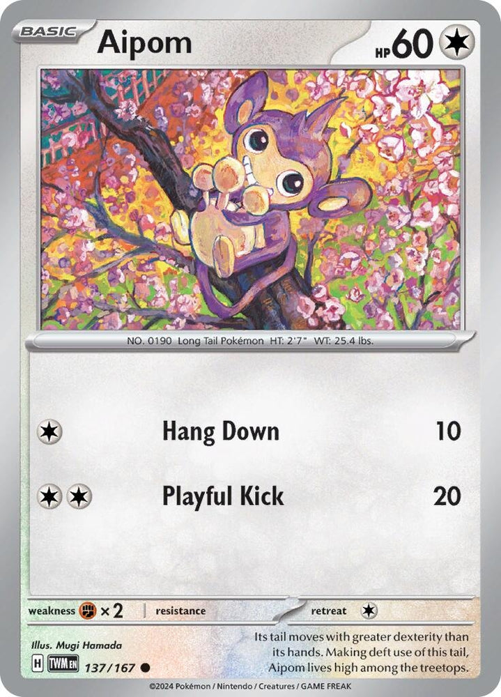 Image for Aipom (137/167) (TWM)
