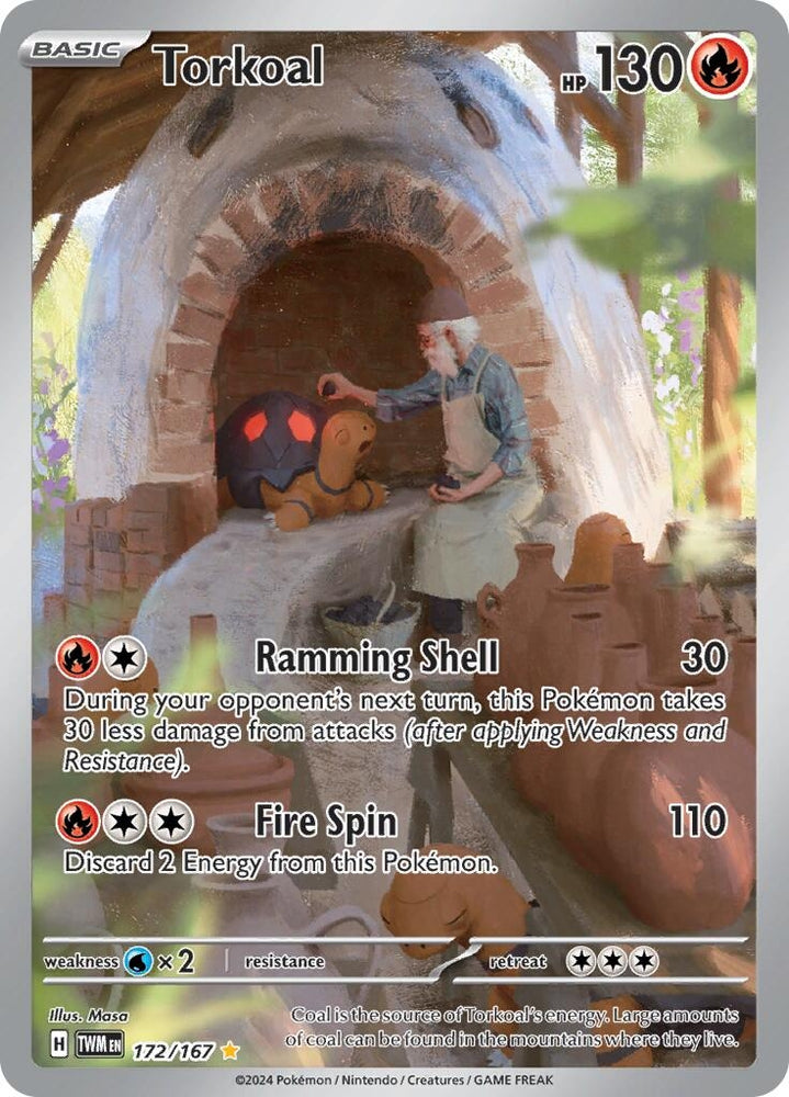 Image for Torkoal - 172/167 (172/167) [SV06: Twilight Masquerade]