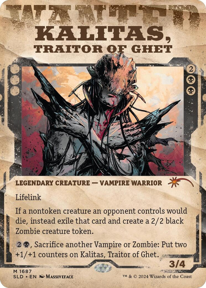 Image for Kalitas, Traitor of Ghet (1687) [Secret Lair Drop Series]
